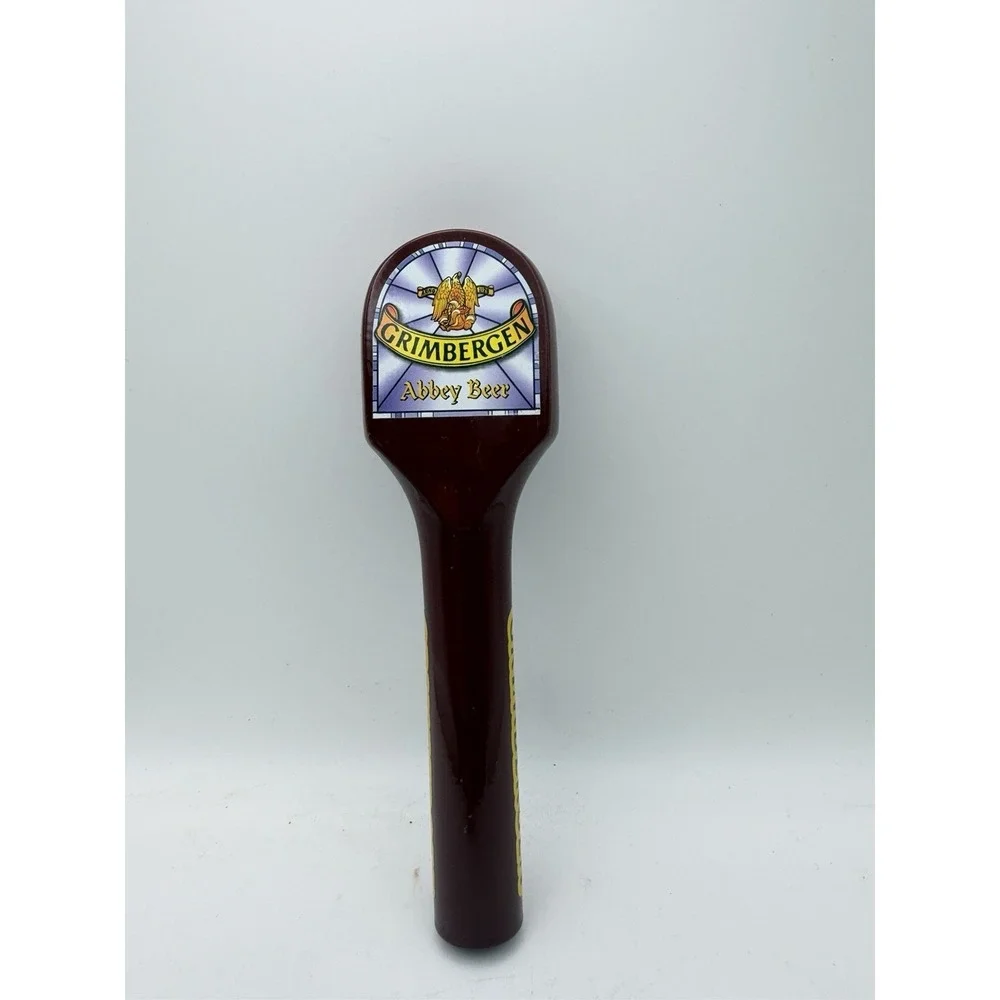 Grimbergen Belgian Abbey Beers Spindle Tap Draft Handle Pub Bar Mancave